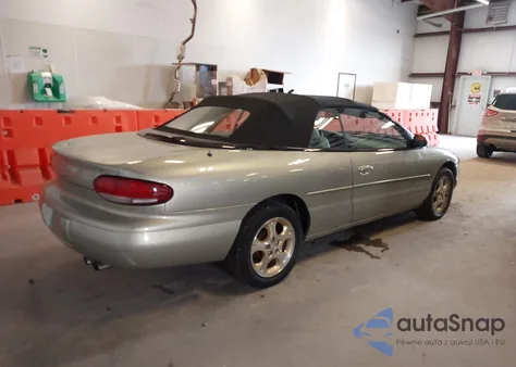 1999 Chrysler Sebring Jxi из США, поврежденный, VIN 3C3EL55H2XT605650